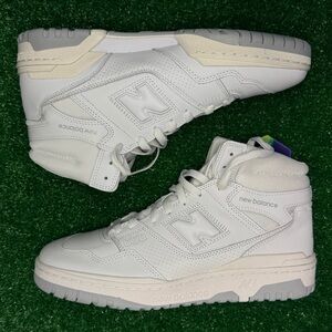 🔥 New Balance 650R Triple White Men’s Casual Sneakers Size 10.5 New Without Box🔥